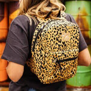 NWT- PuraVida Leopard Mini Backpack
